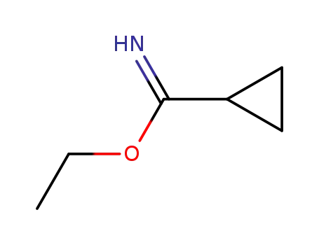 Cyclopropanecarboximidic acid ethyl ester