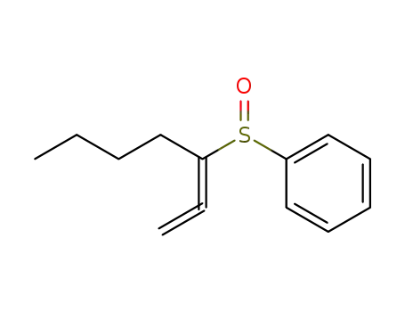 Molecular Structure of 318472-86-5 (Benzene, [(1-ethenylidenepentyl)sulfinyl]-)