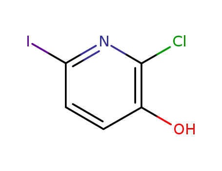 Molecular Structure of 185220-68-2 (2-Chloro-3-hydroxy-6-iodopyridine)