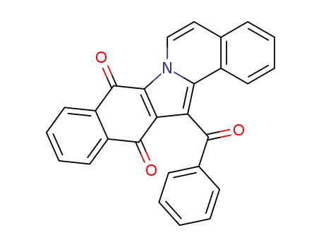 8,13-dihydro-14-benzoylbenz[5,6]indolo[2,1-a]isoquinoline-8,13-dione