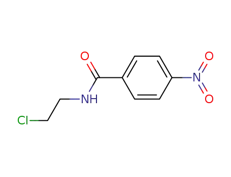 Molecular Structure of 51816-15-0 (N-(2-chloroethyl)-4-nitro-benzamide)