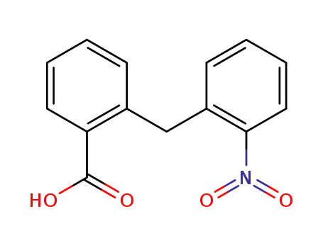 2-[(2-nitrophenyl)methyl]benzoic acid