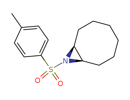 Molecular Structure of 146041-79-4 (9-Azabicyclo[6.1.0]nonane, 9-[(4-methylphenyl)sulfonyl]-, (1R,8S)-rel-)