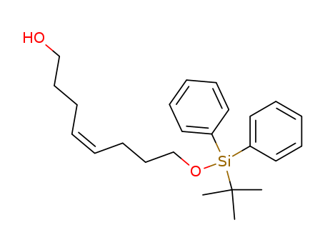 Molecular Structure of 197219-12-8 (4-Octen-1-ol, 8-[[(1,1-dimethylethyl)diphenylsilyl]oxy]-, (4Z)-)