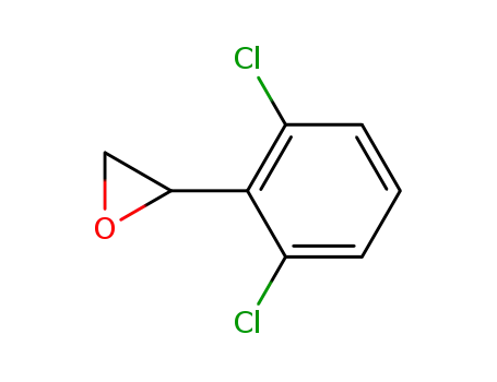 Molecular Structure of 7623-19-0 (Oxirane, (2,6-dichlorophenyl)-)