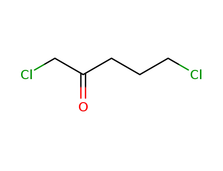 Molecular Structure of 79386-90-6 (1,5-dichloropentan-2-one)