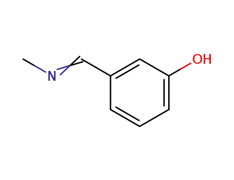 Molecular Structure of 7221-33-2 (3-(Methylimino-methyl)-phenol)