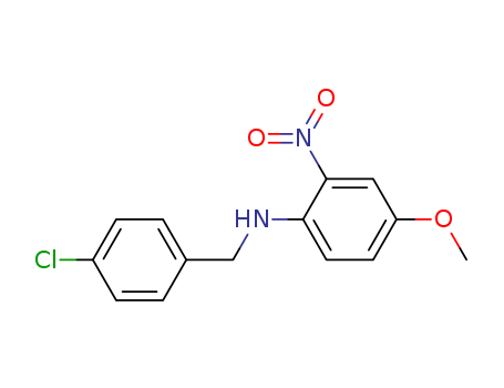 Benzenemethanamine, 4-chloro-N-(4-methoxy-2-nitrophenyl)-