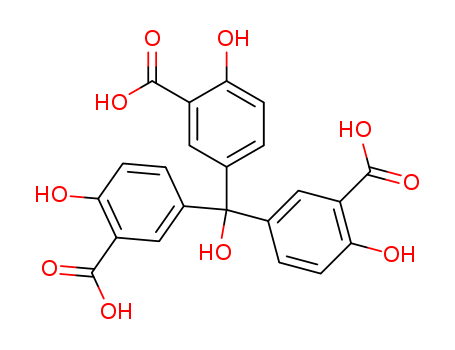 639-56-5,Benzoic acid,3,3',3''-(hydroxymethylidyne)tris[6-hydroxy-,