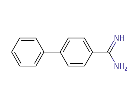 Molecular Structure of 125772-44-3 (BIPHENYL-4-CARBOXAMIDINE)
