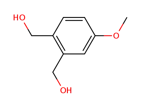 Molecular Structure of 36132-95-3 (4-Methoxy-1,2-benzenedimethanol)