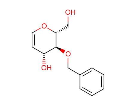 Molecular Structure of 58871-11-7 (4-O-BENZYL-D-GLUCAL,)