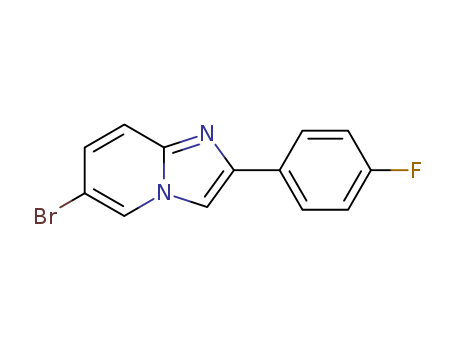 6-Bromo-2-(4-fluoro-phenyl)-imidazo[1,2-a]pyridine