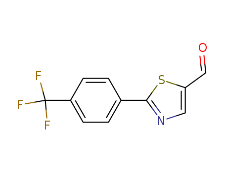 2-(4-TRIFLUOROMETHYLPHENYL)THIAZOLE-5-CARBALDEHYDE