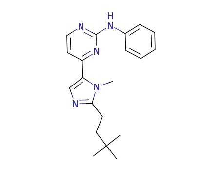 2-Pyrimidinamine,
4-[2-(3,3-dimethylbutyl)-1-methyl-1H-imidazol-5-yl]-N-phenyl-