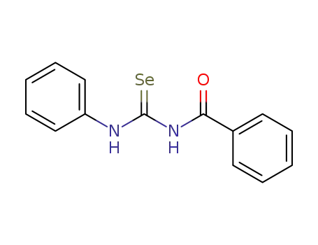 Benzamide, N-[(phenylamino)selenoxomethyl]-