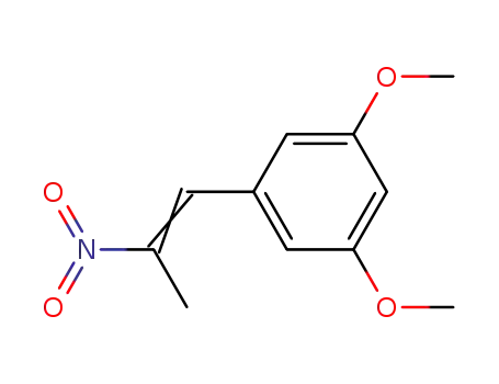 Molecular Structure of 18917-76-5 (1,3-DIMETHOXY-5-(2-NITROPROP-1-ENYL)BENZENE)