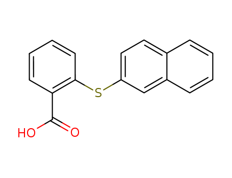 Benzoic acid, 2-(2-naphthalenylthio)-