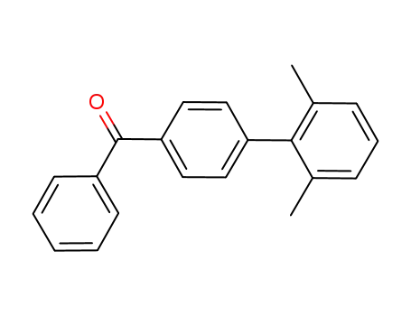 Molecular Structure of 1067883-66-2 ((2',6'-dimethylbiphenyl-4-yl)phenyl-methanone)