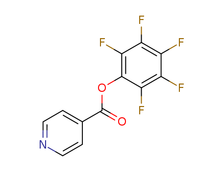 4-Pyridinecarboxylicacid, 2,3,4,5,6-pentafluorophenyl ester