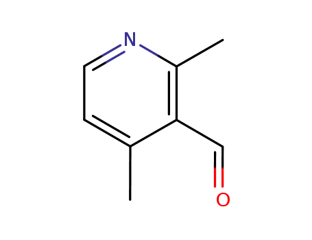 Molecular Structure of 168072-32-0 (3-Pyridinecarboxaldehyde,2,4-dimethyl-(9CI))