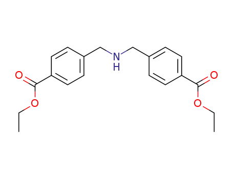 Molecular Structure of 131065-88-8 (Benzoic acid, 4,4'-[iminobis(methylene)]bis-, diethyl ester)