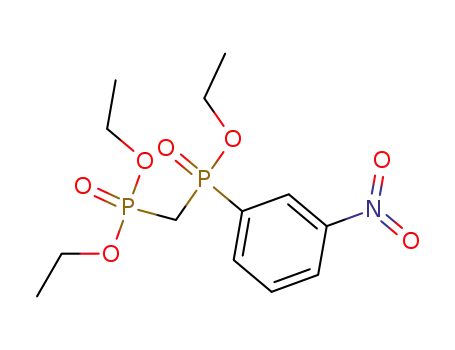 phosphonic acid, [[(3-nitrophenyl) ethoxyphosphinyl]methyl]-,diethyl ester