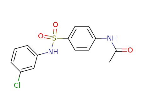 Acetamide, N-[4-[[(3-chlorophenyl)amino]sulfonyl]phenyl]-