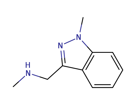 N-Methyl-N-[(1-methyl-1H-indazol-3-yl)methyl]amine, 97%