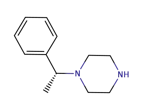 Molecular Structure of 773848-51-4 (1-[(1R)-Phenylethyl]piperazine)