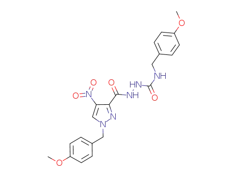 Molecular Structure of 896467-77-9 (C<sub>21</sub>H<sub>22</sub>N<sub>6</sub>O<sub>6</sub>)