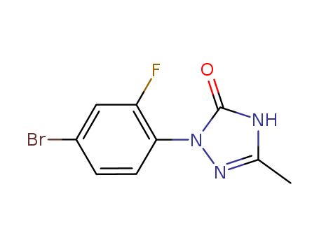 3H-1,2,4-Triazol-3-one, 2-(4-bromo-2-fluorophenyl)-1,2-dihydro-5-methyl-
