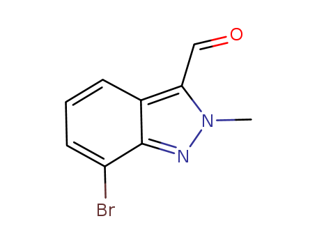 2H-Indazole-3-carboxaldehyde, 7-bromo-2-methyl-