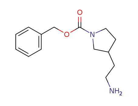 Molecular Structure of 811842-07-6 (3-AMINOETHYL-1-N-CBZ-PYRROLIDINE)