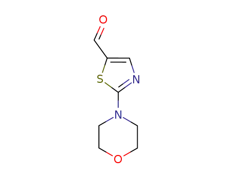 Molecular Structure of 1011-41-2 (2-MORPHOLINO-1,3-THIAZOLE-5-CARBALDEHYDE)