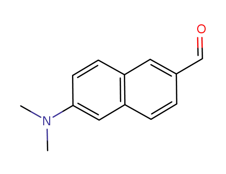 Molecular Structure of 173471-71-1 (6-DIMETHYLAMINO-2-NAPHTHALDEHYDE)
