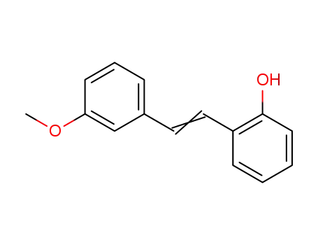 Molecular Structure of 143212-74-2 (2-[2-(3-Methoxyphenyl)ethenyl]phenol)