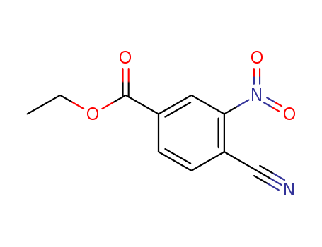 Benzoicacid, 4-cyano-3-nitro-, ethyl ester
