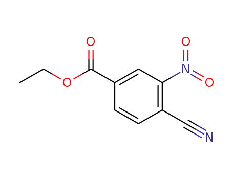 Molecular Structure of 321162-58-7 (ETHYL 4-CYANO-3-NITROBENZOATE)