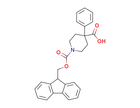 Molecular Structure of 215190-19-5 (FMOC-4-PHENYL-PIPERIDINE-4-CARBOXYLIC ACID)