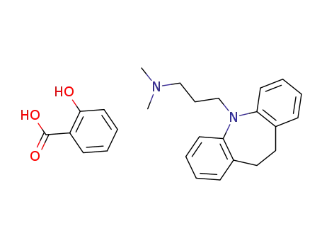 Molecular Structure of 1085510-17-3 (imipramine salicylate)