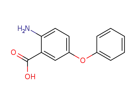 Molecular Structure of 22071-39-2 (2-AMINO-5-PHENOXYBENZOIC ACID)