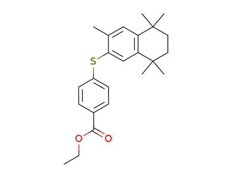 Benzoic acid,
4-[(5,6,7,8-tetrahydro-3,5,5,8,8-pentamethyl-2-naphthalenyl)thio]-, ethyl
ester