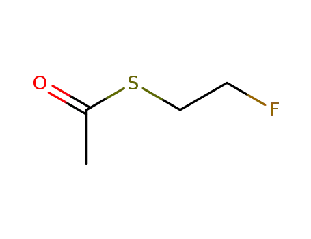 Molecular Structure of 462-31-7 (Thioacetic acid S-(2-fluoroethyl) ester)