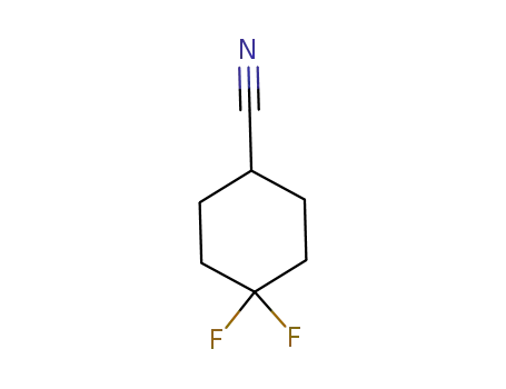 Molecular Structure of 922728-21-0 (Cyclohexanecarbonitrile, 4,4-difluoro-)