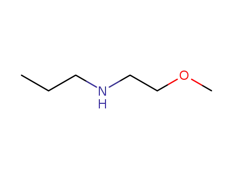 Molecular Structure of 43175-57-1 (N-(2-METHOXYETHYL)-N-PROPYLAMINE)