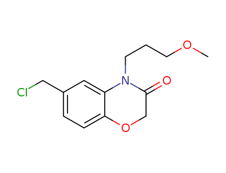 2H-1,4-Benzoxazin-3(4H)-one,6-(chloromethyl)-4-(3-methoxypropyl)-