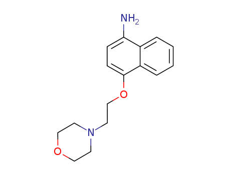 1-Naphthalenamine,4-[2-(4-morpholinyl)ethoxy]-(317806-90-9)
