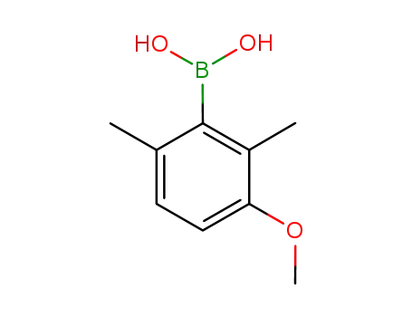 Molecular Structure of 693285-60-8 (Boronic acid, (3-methoxy-2,6-dimethylphenyl)- (9CI))
