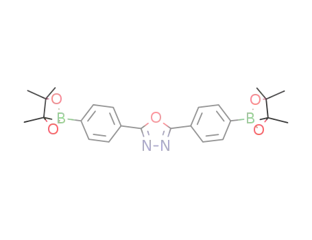 1,3,4-Oxadiazole, 2,5-bis[4-(4,4,5,5-tetramethyl-1,3,2-dioxaborolan-2-yl)phenyl]-
